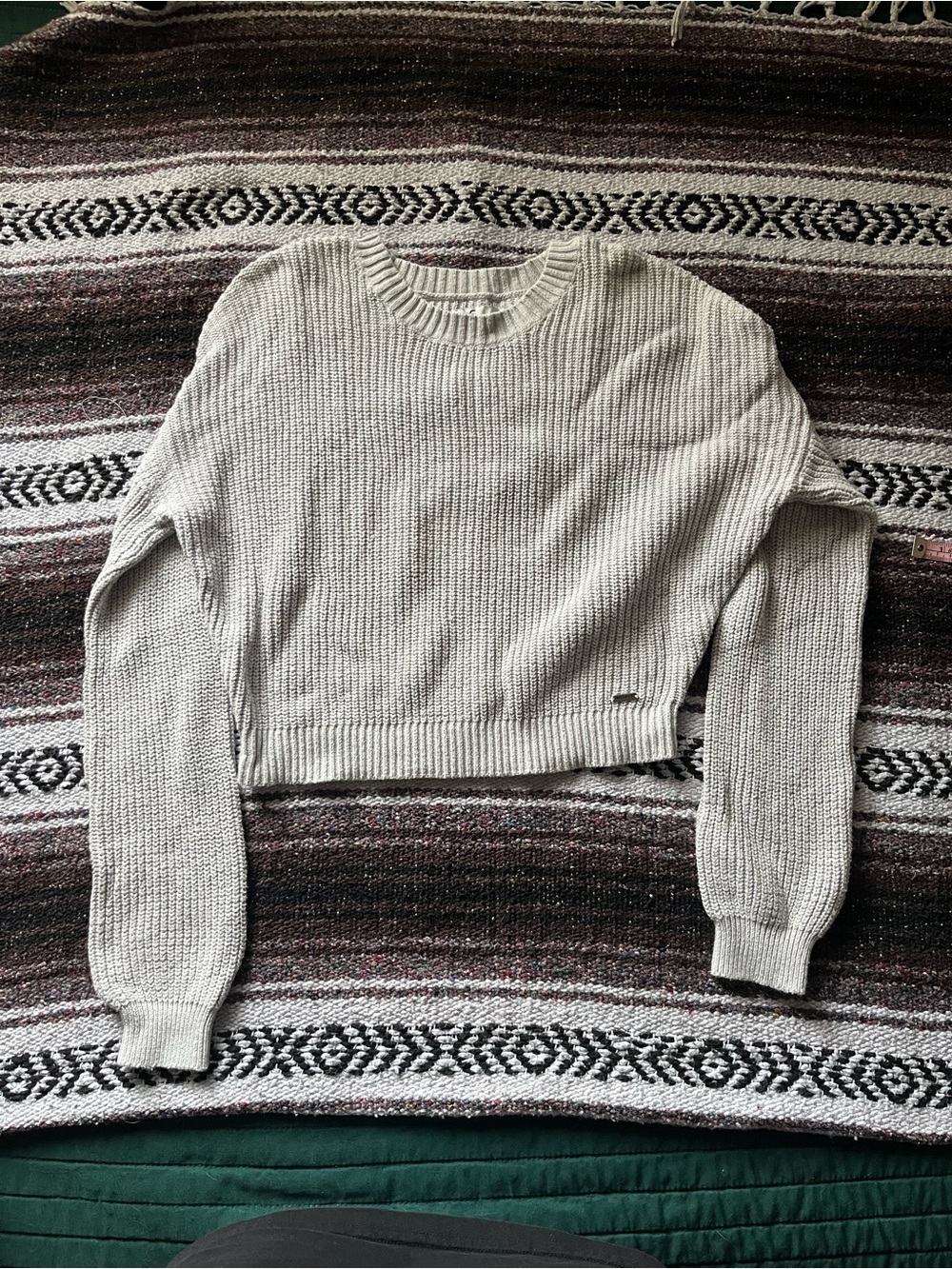 Grey Hollister Sweater